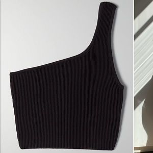 Aritzia one shoulder top